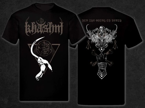 KHASHM , T-SHIRT + Digipak "Asmodeus Rising"  Edition Limited  (1)