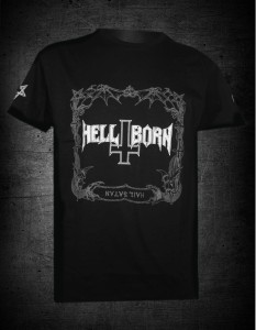 HELL-BORN - " Natas Liah " T-SHIRT  Official Merch