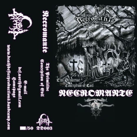 Necromante - The Primitive Conception of Evil , White Cassette Black Metal Brazil