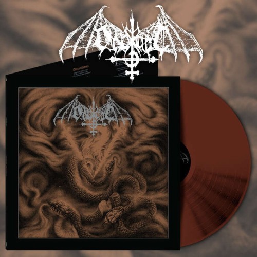 ONDSKAPT - Grimoire Ordo Devus , 12" BROWN vinyl , Black Metal Sweden