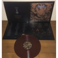 ONDSKAPT - Grimoire Ordo Devus , 12" BROWN vinyl , Black Metal Sweden