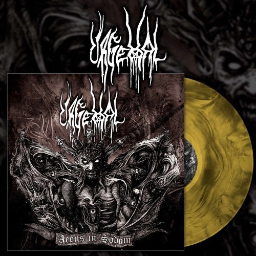 Urgehal -  Aeons In Sodom 2 X 12" Yellow Galaxy  vinyls