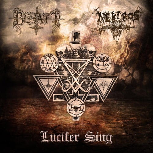 Besatt / Nebiros - Lucifer Sing , SPLIT
