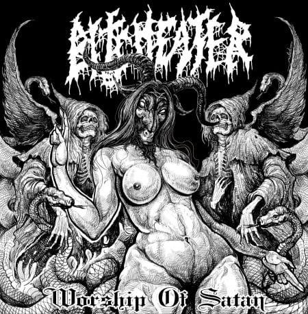 Bitcheater - Worship of Satan , Black/Heavy Metal , Japan