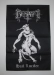 Besatt  Banner FLag  Hail Lucifer 57cm x 87cm  