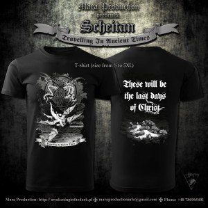 Scheitan - Travelling in Ancient Times , T-shirt ,  Black Metal Sweden