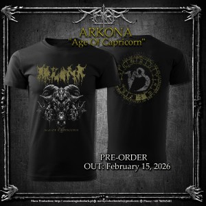 ARKONA - Age of Capricorn , Oficjalna Koszulka