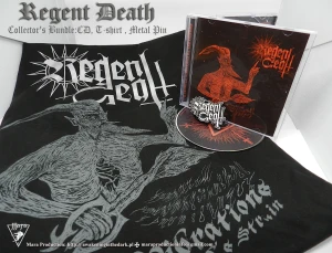  Regent Death - ZESTAW : Koszulka + CD + Metal Pin