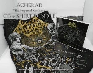 ACHERAD Zestaw: KOSZULKA + CD Black Metal Finland 