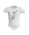 Baby Bodysuit  ROCK STAR size from 0 to 9 months (different colors) (1)