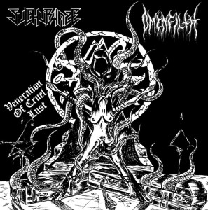 Sulphurhaze / Omenfilth - Veneration of Cruel Lust , Black/Thrash Metal