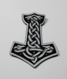 Graveland -  OFFICIALLY LICENSED PATCH , Thor's hammer