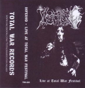 INFERNO - Live at Total War Festival ,  Cassette , Black Metal , Czechia