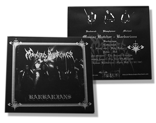 Maniac Butcher - Barbarians , digipak , Black Metal ,  Czechia