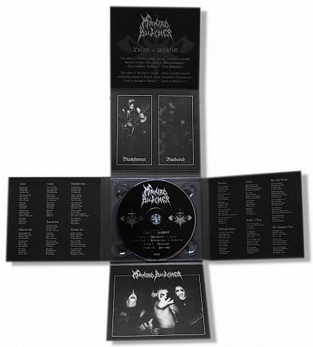 Maniac Butcher - Lučan-antikrist , digipak , Black Metal