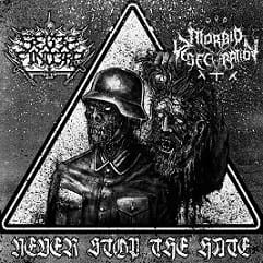 Seges Findere / Morbid Desecration - Never Stop the Hate, Digipak